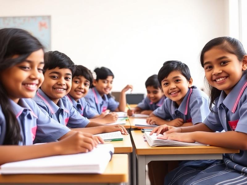 Students in classroom